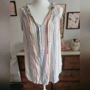 Torrid striped sleeveless top 0 #133